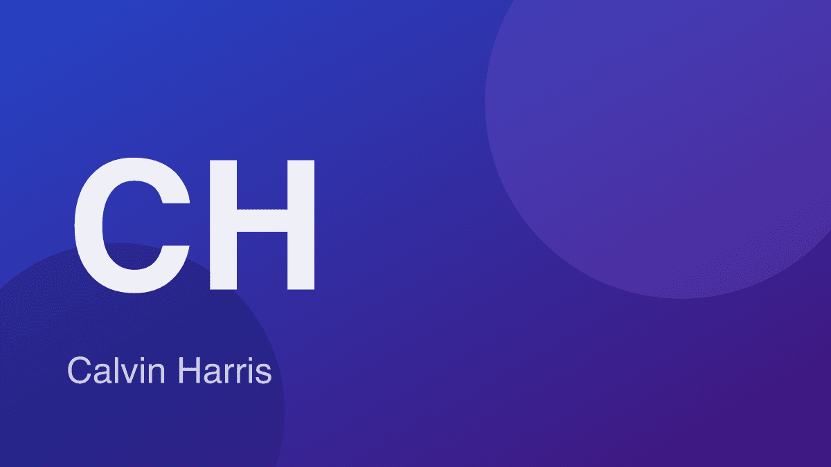 Calvin Harris
